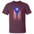 Puerto Rican American T Shirt Half Rican American Puerto Rico Pride - Wonder Print Shop