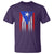 Puerto Rican American T Shirt Half Rican American Puerto Rico Pride - Wonder Print Shop