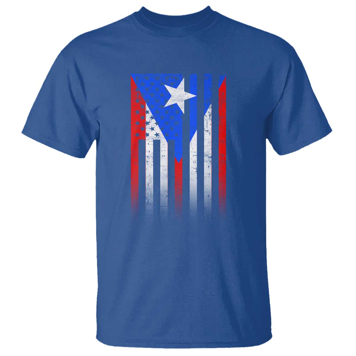 Puerto Rican American T Shirt Half Rican American Puerto Rico Pride - Wonder Print Shop