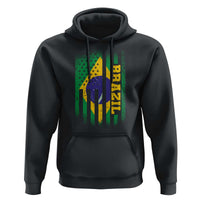 Brazilian Americans Brazilian Pride Latin Vintage USA Brazil Flag Hoodie