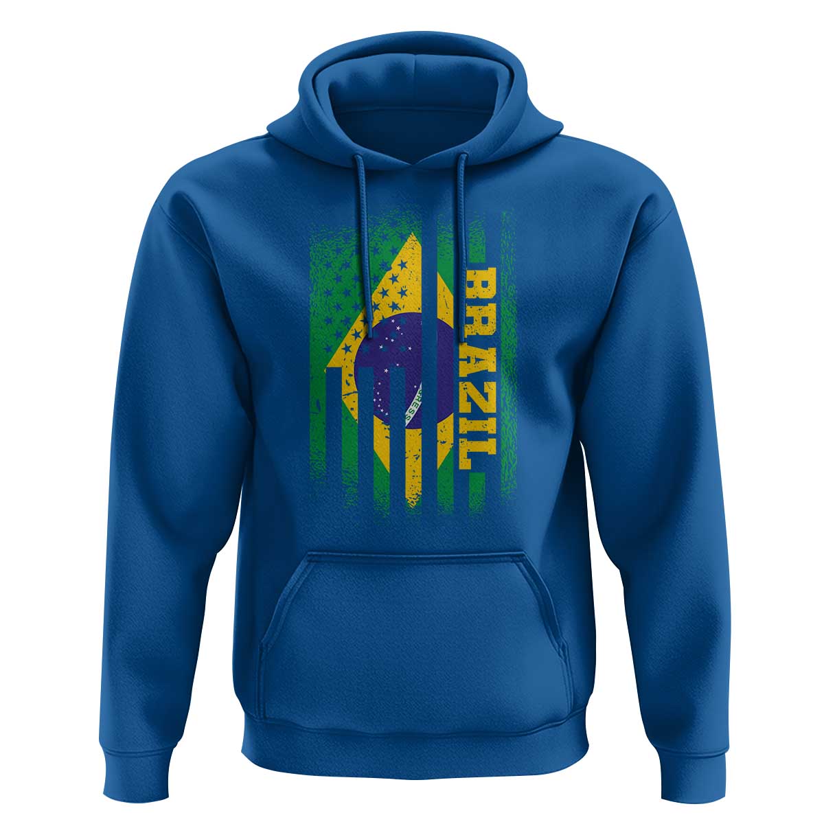 Brazilian Americans Brazilian Pride Latin Vintage USA Brazil Flag Hoodie