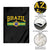 Brazilian Pride Vintage Brasil Brazil Flag Latin America Garden Flag - Wonder Print Shop