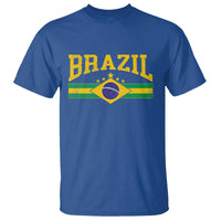 Brazilian Pride Vintage Brasil Brazil Flag Latin America T Shirt - Wonder Print Shop
