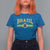 Brazilian Pride Vintage Brasil Brazil Flag Latin America T Shirt For Women - Wonder Print Shop