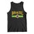 Brazilian Pride Vintage Brasil Brazil Flag Latin America Tank Top - Wonder Print Shop