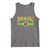 Brazilian Pride Vintage Brasil Brazil Flag Latin America Tank Top - Wonder Print Shop