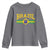 Brazilian Pride Vintage Brasil Brazil Flag Latin America Youth Sweatshirt - Wonder Print Shop