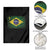 Brazilian Pride Christian Cross Latin America Brazil Flag Garden Flag - Wonder Print Shop