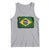 Brazilian Pride Christian Cross Latin America Brazil Flag Tank Top - Wonder Print Shop