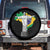 Brazilian Pride Christ the Redeemer Statue Latin America Brazil Map Spare Tire Cover - Wonder Print Shop