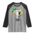 Brazilian Pride Christ the Redeemer Statue Latin America Brazil Map Raglan Shirt - Wonder Print Shop
