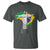 Brazilian Pride Christ the Redeemer Statue Latin America Brazil Map T Shirt - Wonder Print Shop