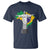 Brazilian Pride Christ the Redeemer Statue Latin America Brazil Map T Shirt - Wonder Print Shop
