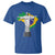 Brazilian Pride Christ the Redeemer Statue Latin America Brazil Map T Shirt - Wonder Print Shop