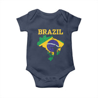 Brazilian Pride Christ the Redeemer Statue Latin America Baby Onesie - Wonder Print Shop