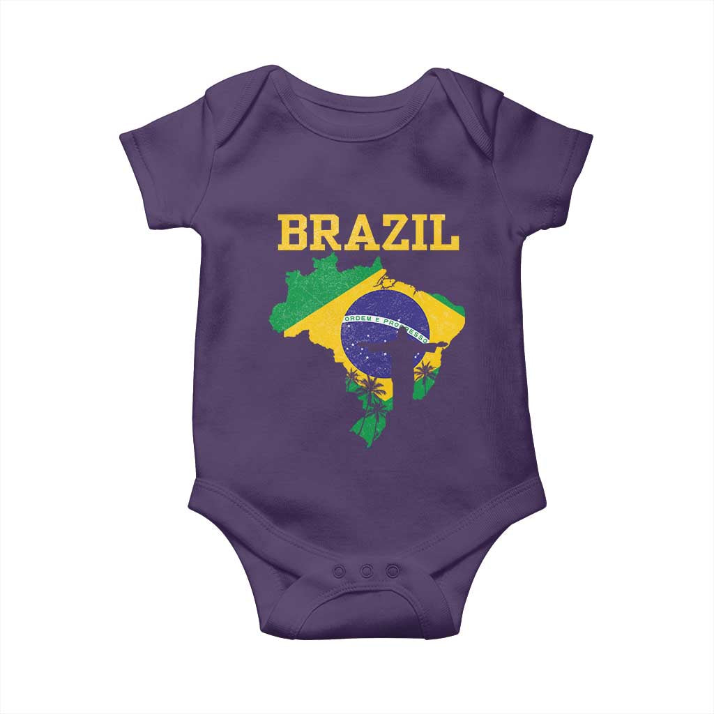 Brazilian Pride Christ the Redeemer Statue Latin America Baby Onesie - Wonder Print Shop