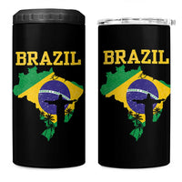 Brazilian Pride Christ the Redeemer Statue Latin America 4 in 1 Can Cooler Tumbler - Wonder Print Shop