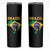 Brazilian Pride Christ the Redeemer Statue Latin America Skinny Tumbler - Wonder Print Shop