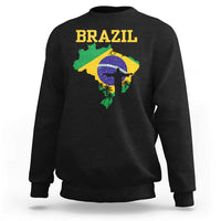 Brazilian Pride Christ the Redeemer Statue Latin America Sweatshirt - Wonder Print Shop
