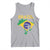 Brazilian Pride Christ the Redeemer Statue Latin America Tank Top - Wonder Print Shop