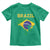 Brazilian Pride Christ the Redeemer Statue Latin America Toddler T Shirt - Wonder Print Shop