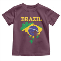 Brazilian Pride Christ the Redeemer Statue Latin America Toddler T Shirt - Wonder Print Shop