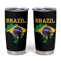 Brazilian Pride Christ the Redeemer Statue Latin America Tumbler Cup - Wonder Print Shop