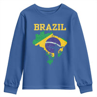 Brazilian Pride Christ the Redeemer Statue Latin America Youth Sweatshirt - Wonder Print Shop