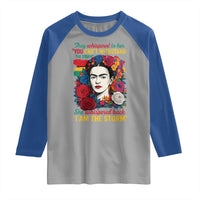 Frida Kahlo Raglan Shirt They Whispered To Her You Cant Withstand The Storm - Wonder Print Shop