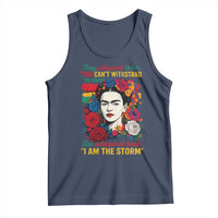 Frida Kahlo Tank Top They Whispered To Her You Cant Withstand The Storm - Wonder Print Shop