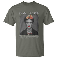 Frida Kahlo T Shirt Fall In Love With Yourself With Life And Then Whoever You Want - Wonder Print Shop