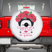 Frida Kahlo Quotes Spare Tire Cover Enamorate De Ti De La Vida Mexican Artist - Wonder Print Shop