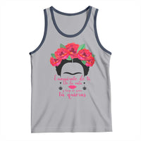 Frida Kahlo Quotes Tank Top Enamorate De Ti De La Vida Mexican Artist - Wonder Print Shop