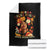 Afro Latina Power Throw Blanket Hispanic Heritage Month Flowers - Wonder Print Shop