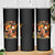 Afro Latina Power Skinny Tumbler Hispanic Heritage Month Flowers - Wonder Print Shop