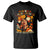 Afro Latina Power T Shirt Hispanic Heritage Month Flowers - Wonder Print Shop