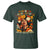 Afro Latina Power T Shirt Hispanic Heritage Month Flowers - Wonder Print Shop