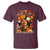 Afro Latina Power T Shirt Hispanic Heritage Month Flowers - Wonder Print Shop