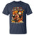 Afro Latina Power T Shirt Hispanic Heritage Month Flowers - Wonder Print Shop