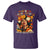 Afro Latina Power T Shirt Hispanic Heritage Month Flowers - Wonder Print Shop