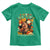 Afro Latina Power Toddler T Shirt Hispanic Heritage Month Flowers - Wonder Print Shop