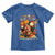 Afro Latina Power Toddler T Shirt Hispanic Heritage Month Flowers - Wonder Print Shop