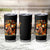 Afro Latina Power Tumbler Cup Hispanic Heritage Month Flowers - Wonder Print Shop
