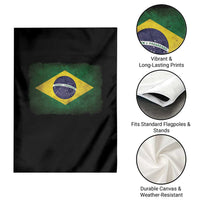 Brazilian Pride Latin America Vintage Brazil Flag Garden Flag - Wonder Print Shop