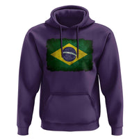 Brazilian Pride Latin America Vintage Brazil Flag Hoodie - Wonder Print Shop