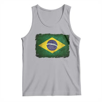 Brazilian Pride Latin America Vintage Brazil Flag Tank Top - Wonder Print Shop