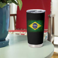 Brazilian Pride Latin America Vintage Brazil Flag Tumbler Cup - Wonder Print Shop