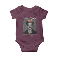 Frida Kahlo Baby Onesie Feet What Do I Need You For When I Have Wings To Fly - Wonder Print Shop