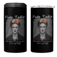 Frida Kahlo 4 in 1 Can Cooler Tumbler Feet What Do I Need You For When I Have Wings To Fly - Wonder Print Shop