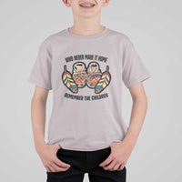 Native American T Shirt For Kid Remember The Children Who Never Make It Home Shoes Papoose - Wonder Print Shop
